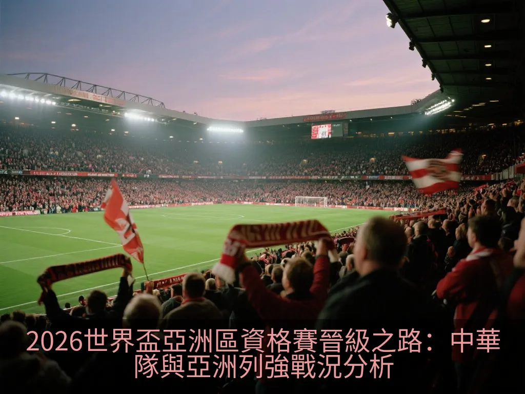 2026世界盃亞洲區資格賽晉級之路：中華隊與亞洲列強戰況分析